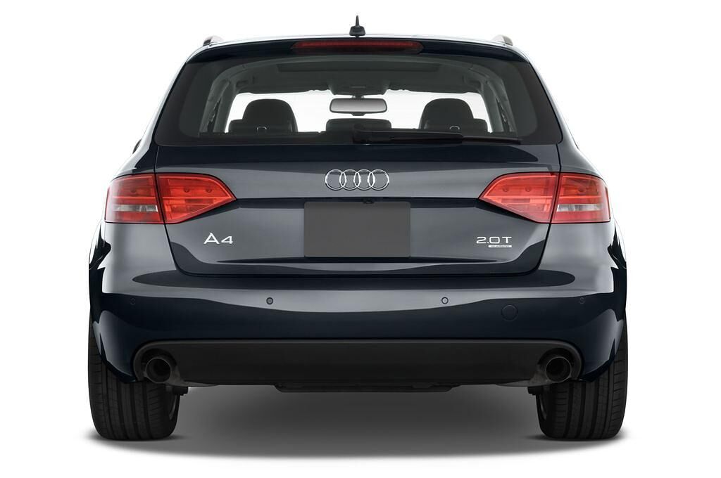 Audi A4 (Baujahr 2010) Avant 5 Türen Heckansicht