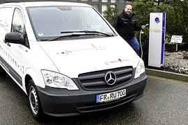 Mercedes-Benz Vito E-CELL erfolgreich im Praxiseinsatz