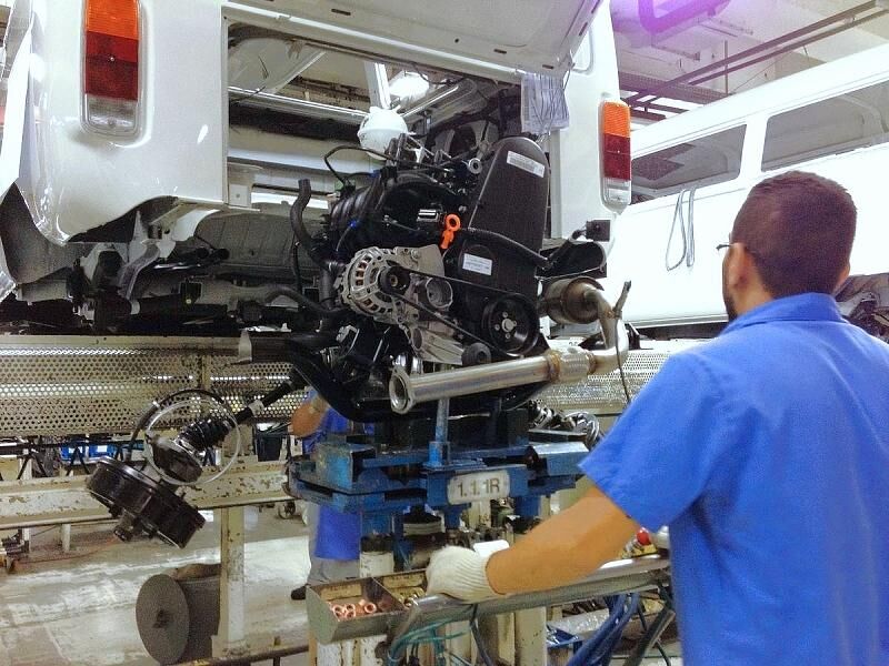 Produktion der letzten VW Kombi in Brasilien