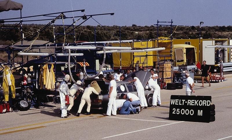 Mercedes-Benz 190 - Rekordfahrt in Nardo