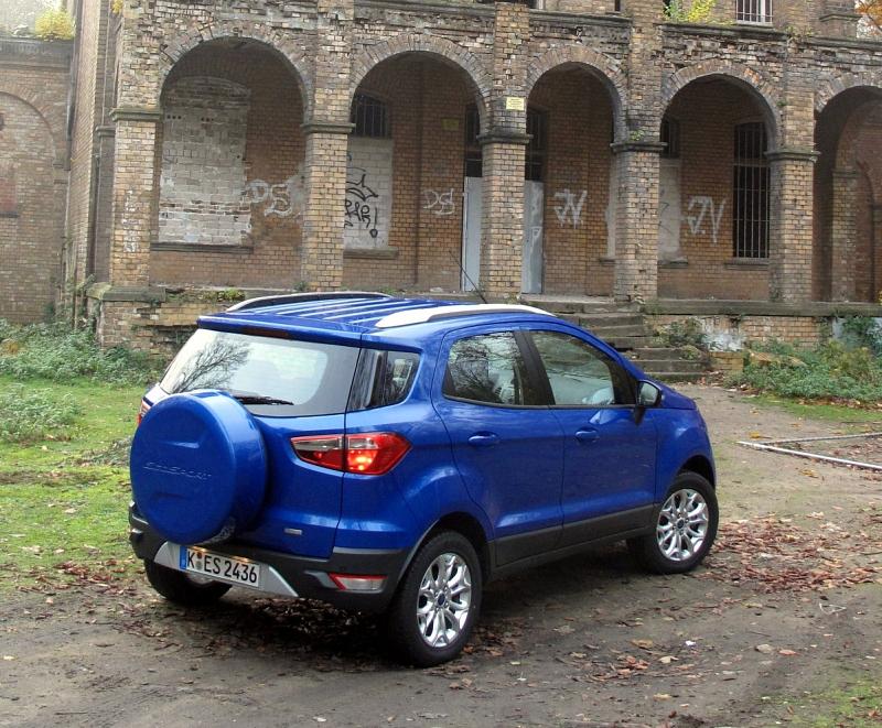 Ford Ecosport 1.0 Ecoboost - Allradantrieb ist erst einmal nicht verfügbar