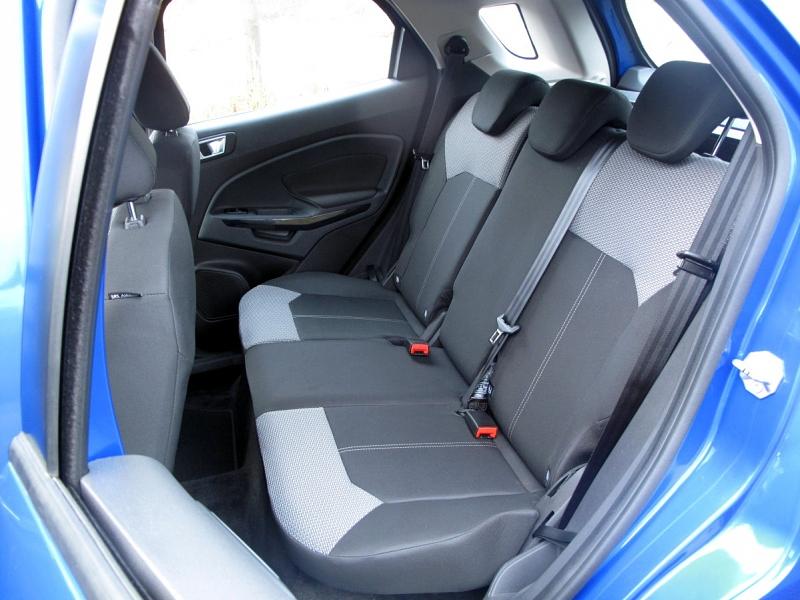 Das ordentliche Platzangebot des Ford Ecosport 1.0 Ecoboost