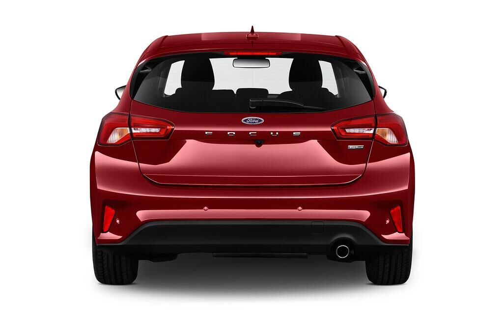 Ford Focus (Baujahr 2018) Titanium 5 Türen Heckansicht