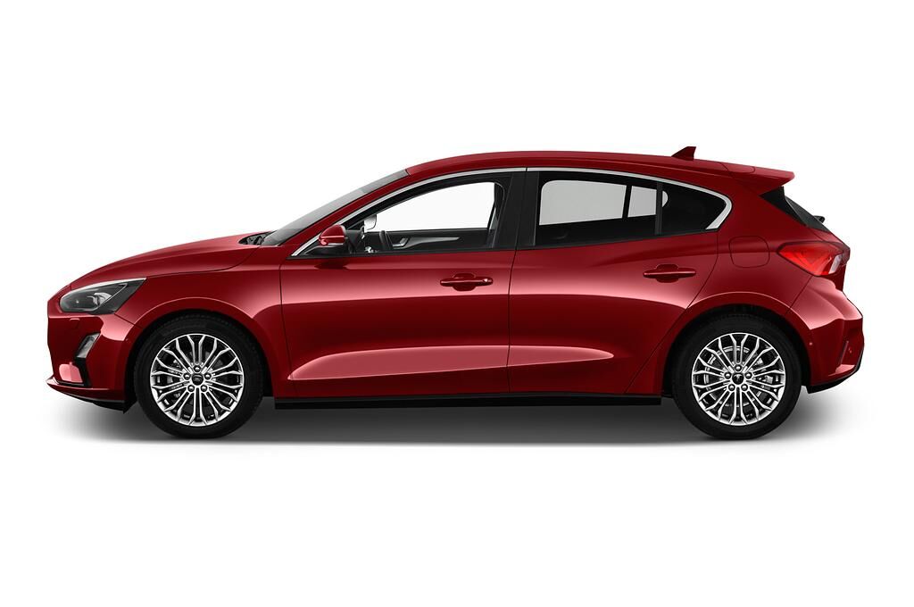Ford Focus (Baujahr 2018) Titanium 5 Türen Seitenansicht