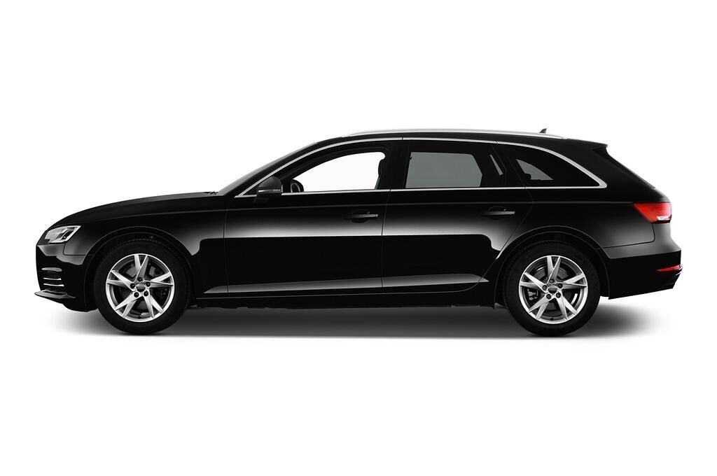 Audi A4 (Baujahr 2016) Sport 5 Türen Seitenansicht