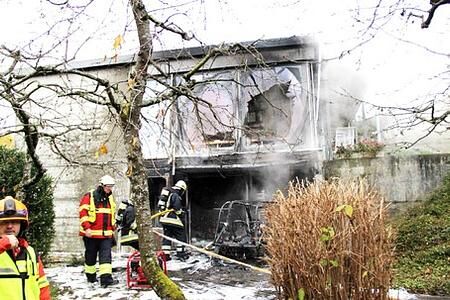 Polizeibericht: Brand brach im Bereich der elektrischen Installation aus