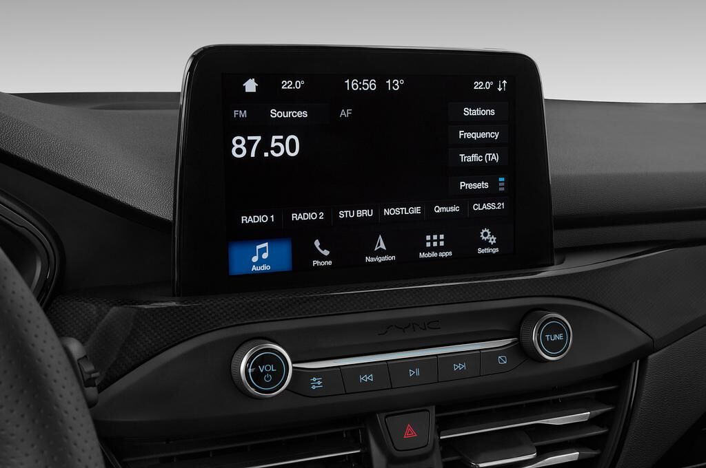 Ford Focus (Baujahr 2018) ST Line 5 Türen Radio und Infotainmentsystem