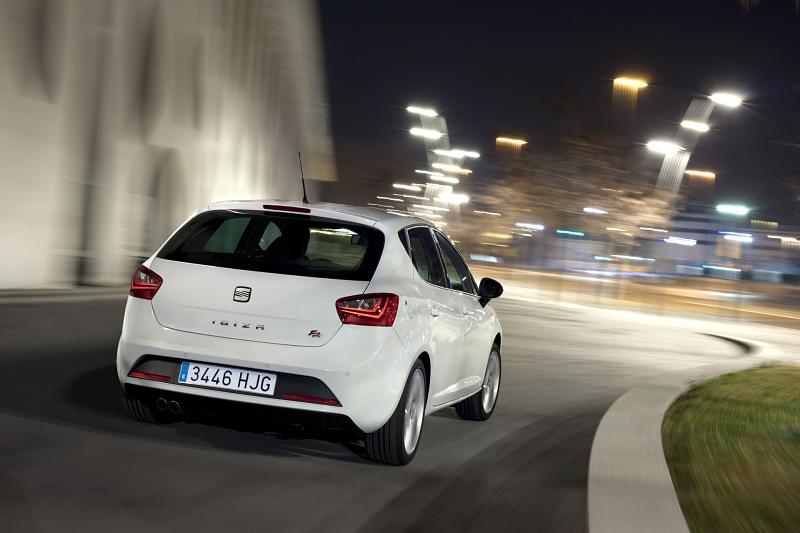 Das Heck des Seat Ibiza IV