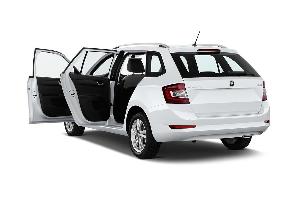 Skoda Fabia Combi (Baujahr 2019) Ambition 5 Türen Tür geöffnet