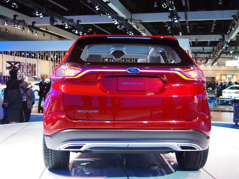 Das Heck des Ford Edge Concept