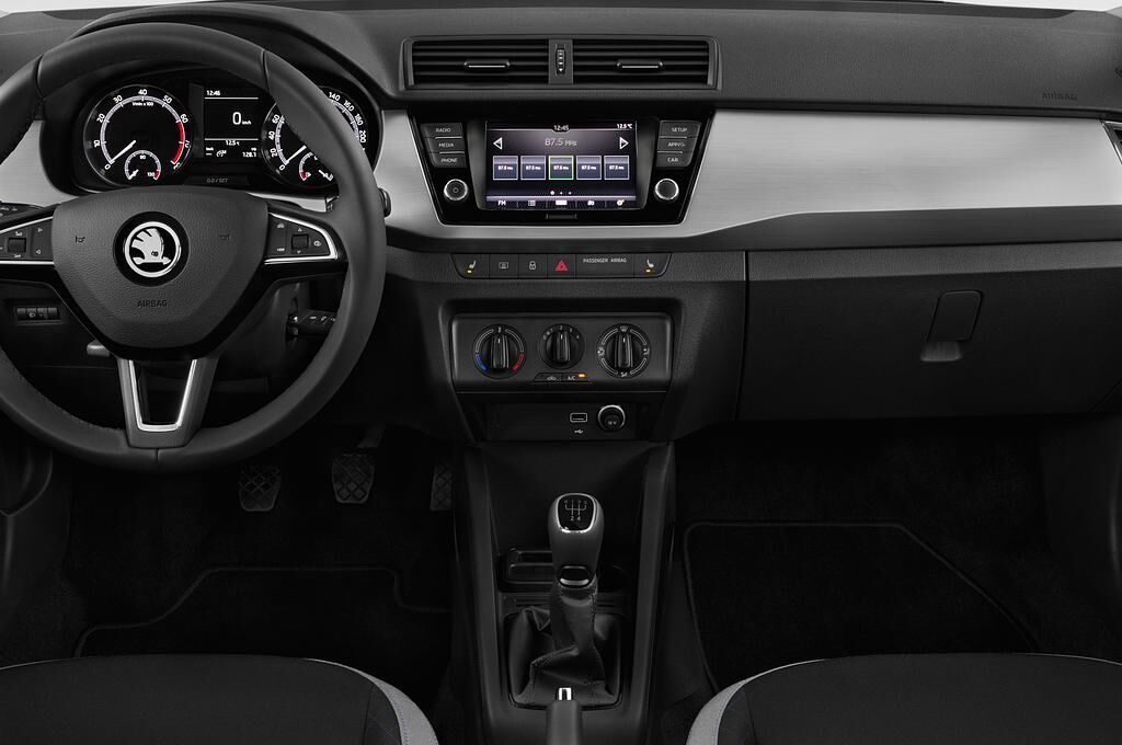 Skoda Fabia Combi (Baujahr 2019) Ambition 5 Türen Mittelkonsole