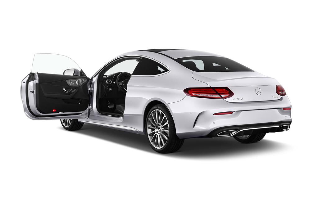Mercedes C Class (Baujahr 2019) AMG Line 2 Türen Tür geöffnet