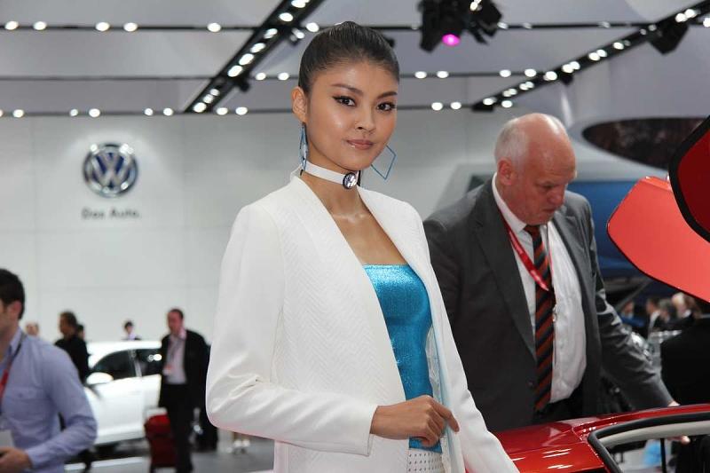 Messehostessen Tokio Motorshow