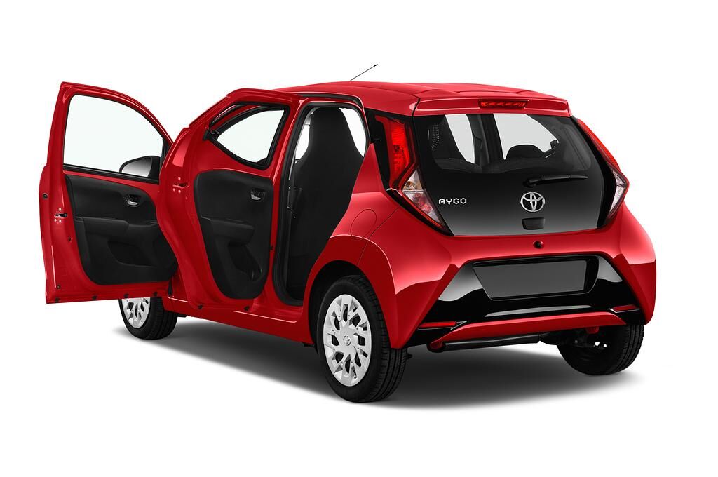 Toyota Aygo (Baujahr 2019) x-Play 5 Türen Tür geöffnet