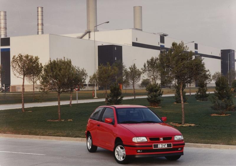 Der Seat Ibiza II hatte eine deutlich rundere Karosserie