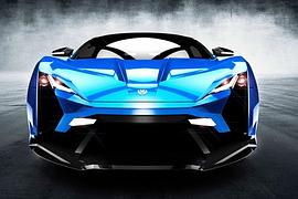 Supersportwagen Lykan Hypersports ein Hingucker