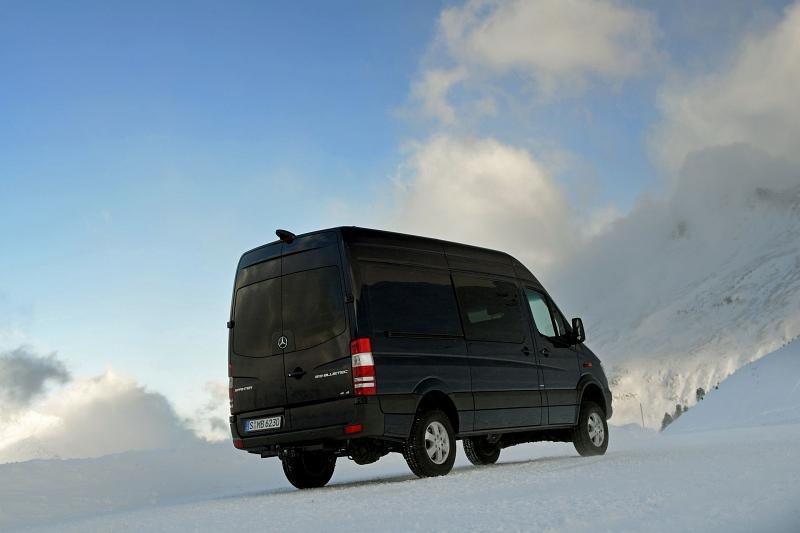 Vom Mercedes-Benz Sprinter gibt es einige Varianten
