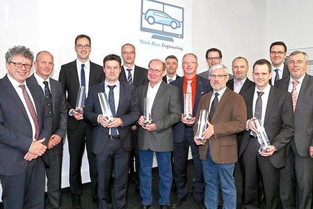 VW Forschung und Entwicklung verleiht erstmals Think Blue Awards