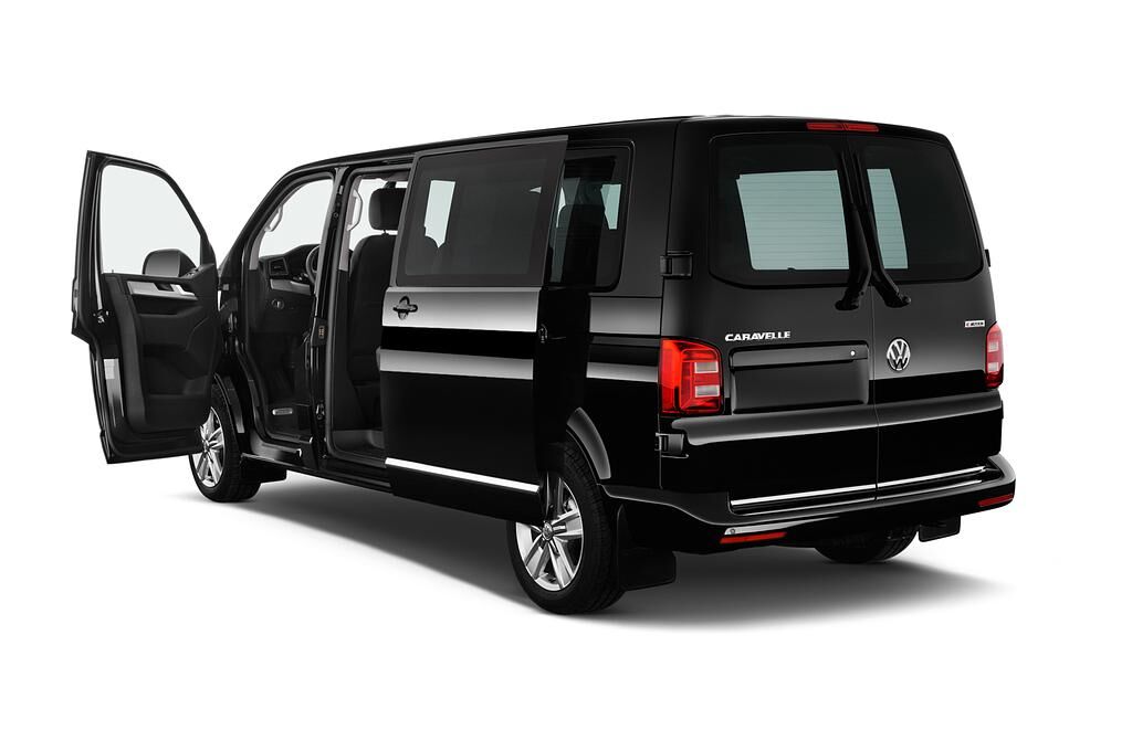 Volkswagen Caravelle (Baujahr 2019) Highline 4 Türen Tür geöffnet