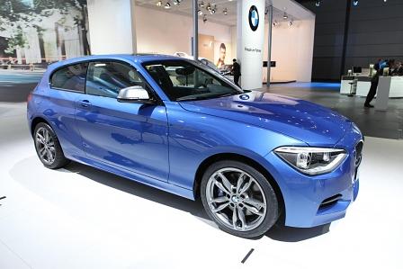 Auto Mobil International 2012 in Leipzig: Auch den 1er BMW als Dreitürer gibt es zum ersten mal offiziell in Leipzig zu sehen
