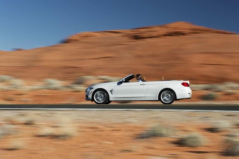 Das BMW 435i Cabrio ist 4,64 Meter lang,...