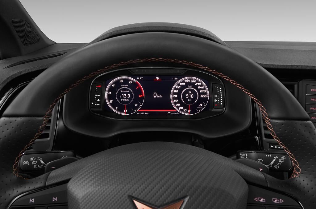 Cupra Ateca (Baujahr 2019) - 5 Türen Tacho und Fahrerinstrumente