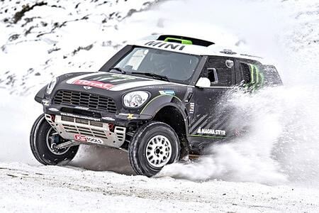 Rallye-Dakar - Fahrer testen den MINI ALL4 Racing