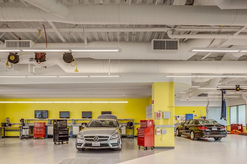 Im Mercedes-Benz Entwicklungszentrum in Sunnyvale wird an neuen Technologien geforscht