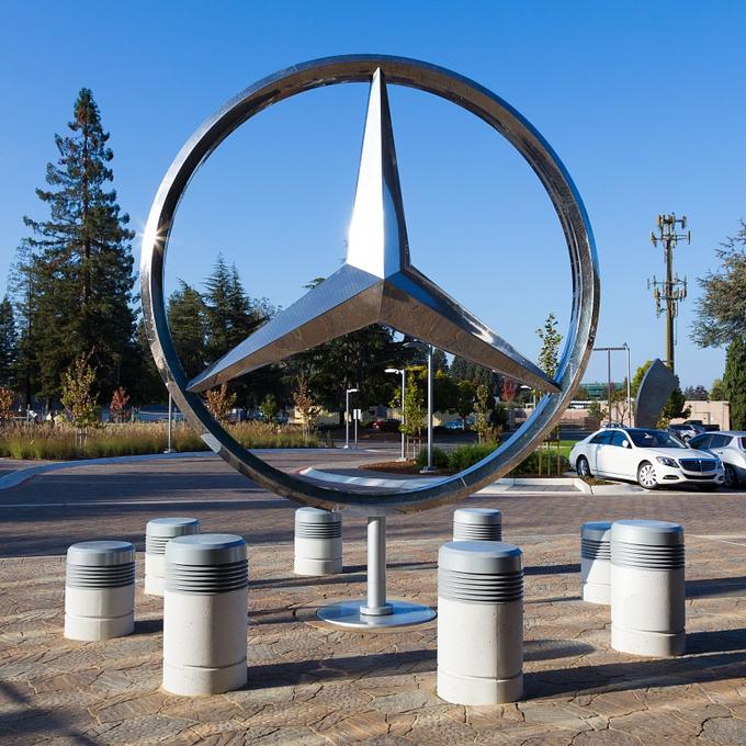 Das Mercedes-Benz Entwicklungszentrum in Sunnyvale