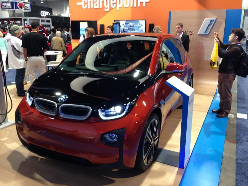 BMW i3 auf der Consumer Electronic Show 2014 in Las Vegas