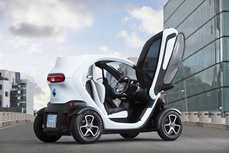 Der Renault Twizy Z.E hat ein markantes Äußeres