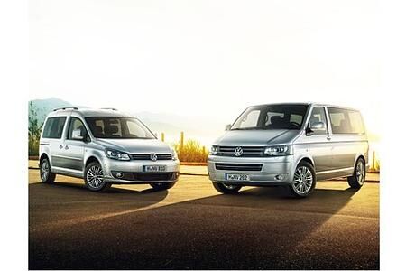Caddy und Multivan als CUP Sondermodelle Caddy und Multivan als CUP Sondermodelle