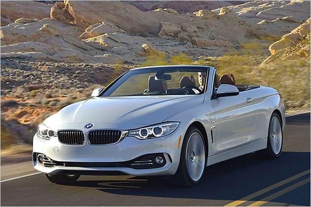 Jetzt auch geöffnet: Im März 2014 steht das BMW 4er Cabrio bei den Händlern