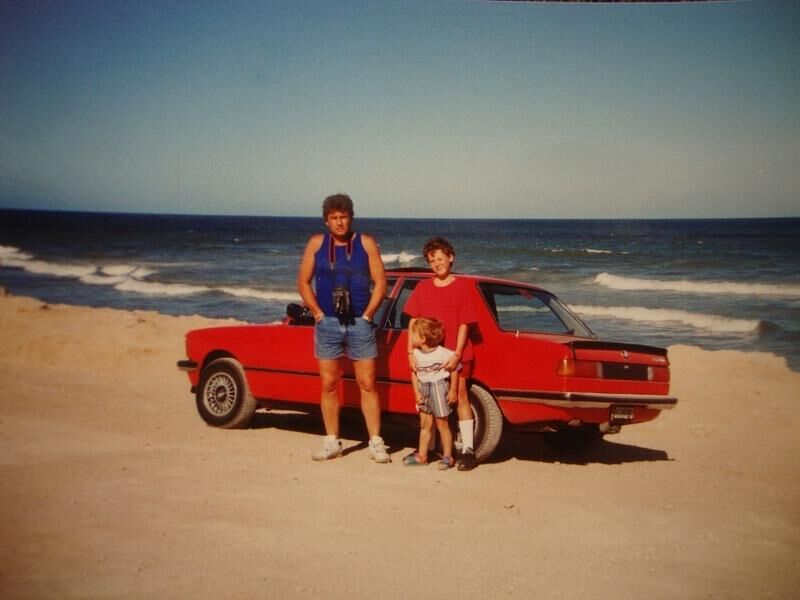 Mauro Theller und ein BMW 320