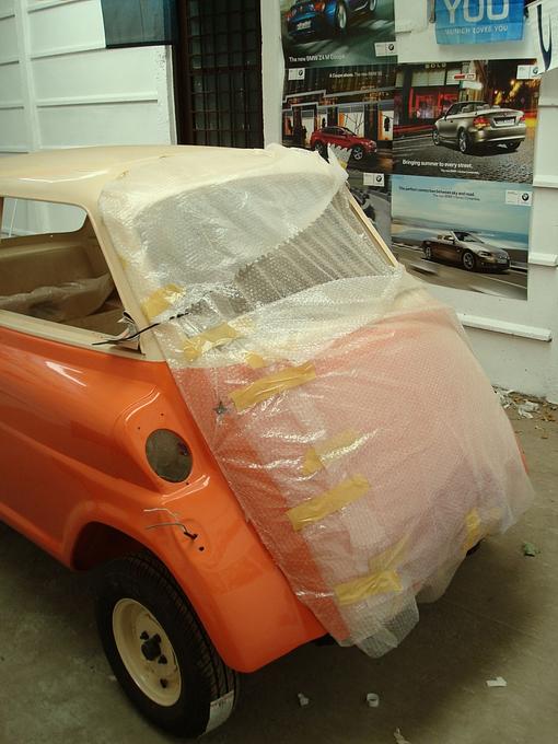 Der BMW 600 wurde aufwendig restauriert