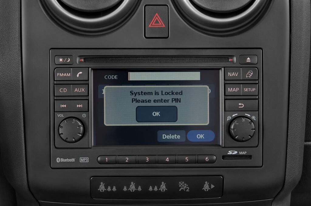 Nissan Qashqai+2 (Baujahr 2009) - 5 Türen Radio und Infotainmentsystem