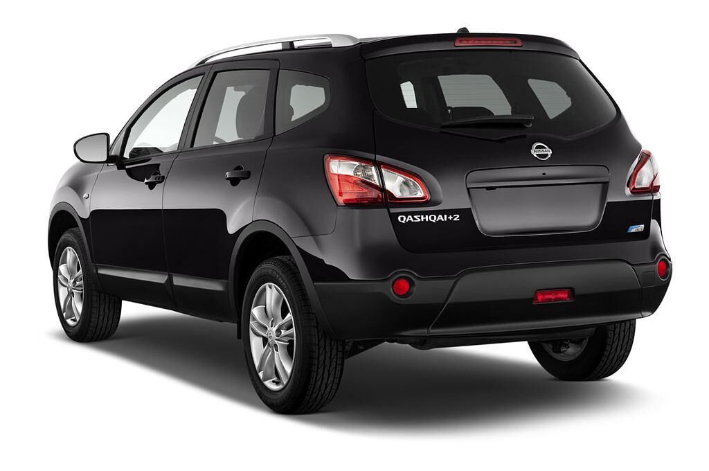 Nissan Qashqai+2 (Baujahr 2010) Tekna 5 Türen seitlich hinten