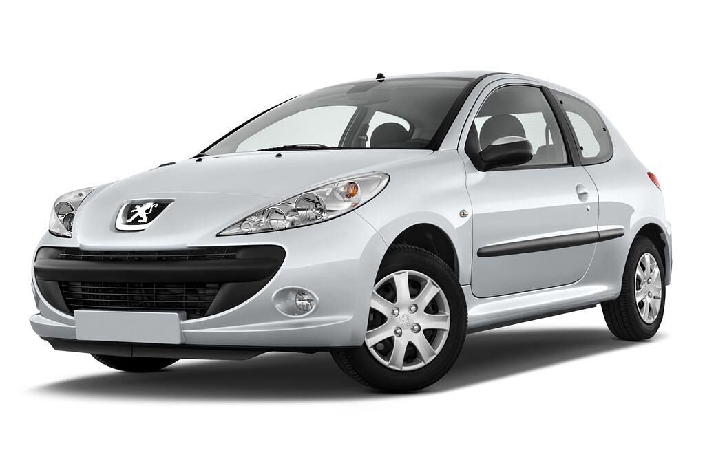 Peugeot 206+ (Baujahr 2009) - 3 Türen seitlich vorne mit Felge