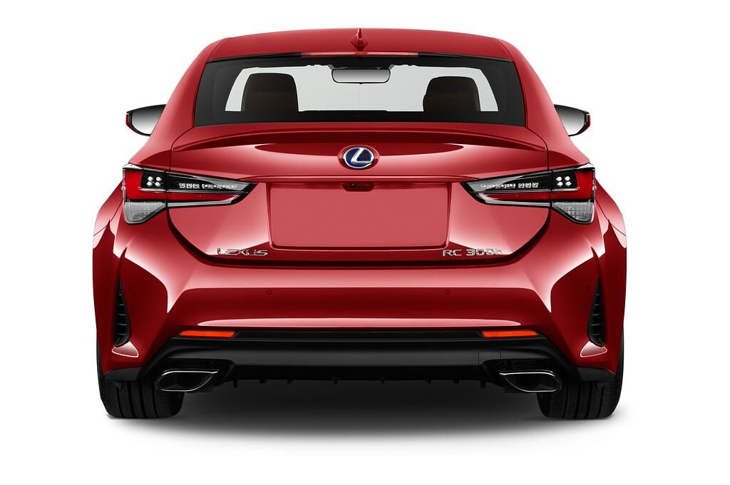 Lexus RC (Baujahr 2019) Luxury Line 2 Türen Heckansicht