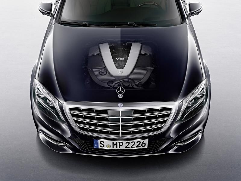 Mercedes S 600 L auf der NAIAS 2014