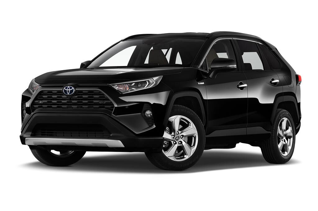 Toyota RAV4 (Baujahr 2019) Lounge 5 Türen seitlich vorne mit Felge
