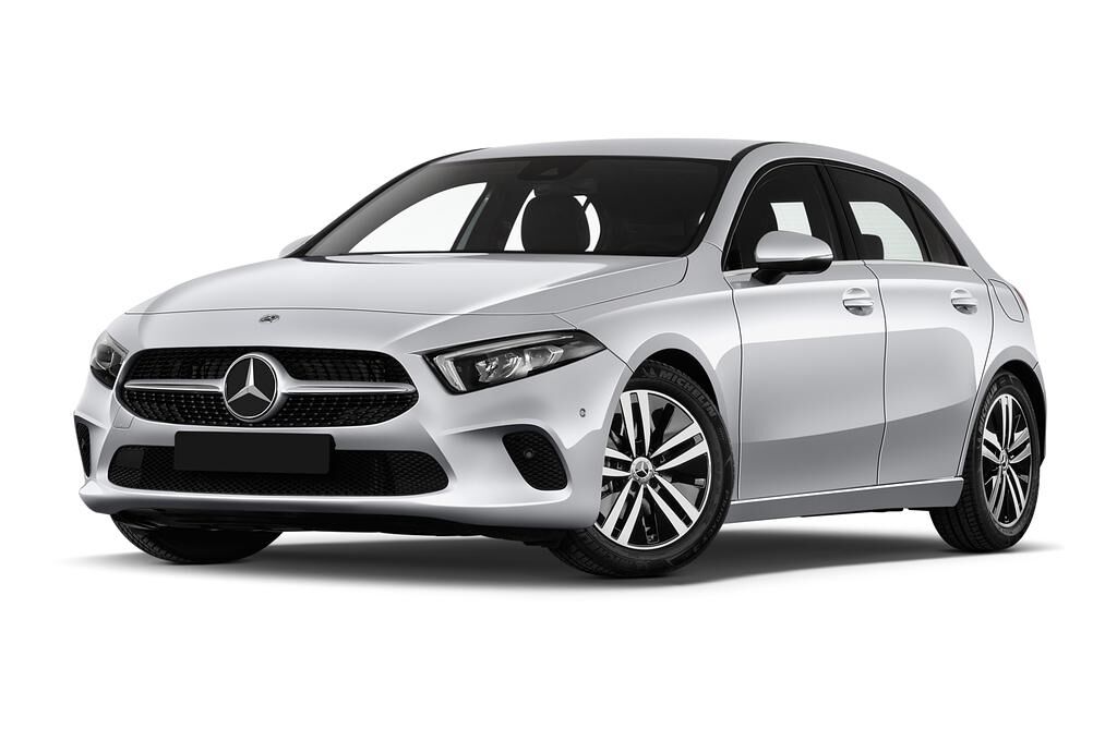Mercedes A Class (Baujahr 2018) Progressive 5 Türen seitlich vorne mit Felge