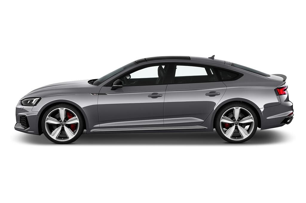 Audi RS 5 Sportback (Baujahr 2019) - 5 Türen Seitenansicht