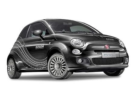 Fulda hat ein „Sondermodell“ des Fiat 500 kreiert