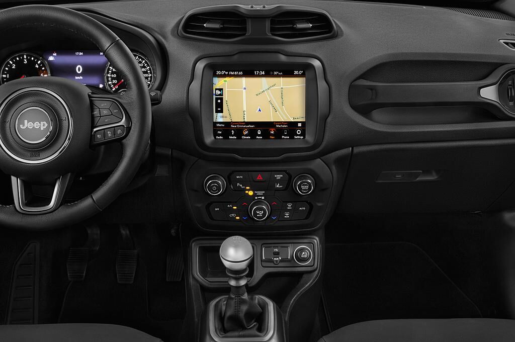 Jeep Renegade (Baujahr 2018) Limited 5 Türen Mittelkonsole