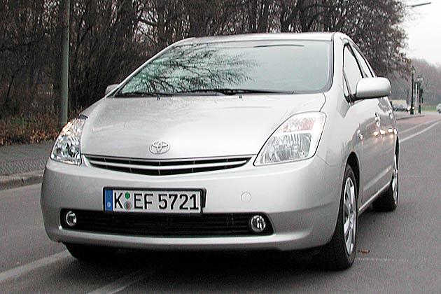 Der von uns gefahrene Toyota Prius