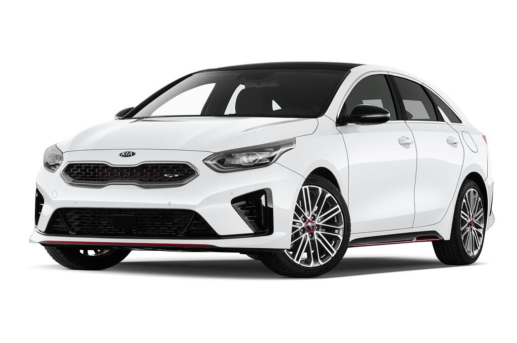 KIA Proceed (Baujahr 2019) GT 5 Türen seitlich vorne mit Felge