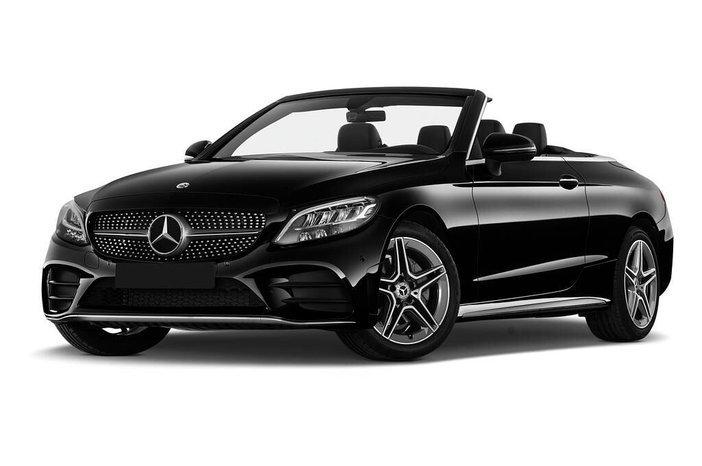 Mercedes C Class (Baujahr 2019) AMG Line 2 Türen seitlich vorne mit Felge