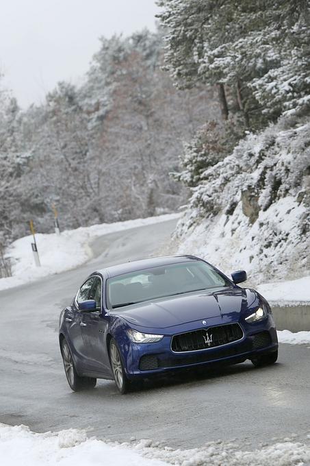 Der Antriebsstrang des Maserati Ghibli S Q4 ist identisch mit dem des Quattroporte S Q4