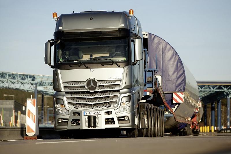 Der Mercedes-Benz Actros SLT hat bis zu 625 PS
